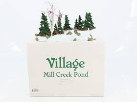 52651 Department 56 Village #52651 Inch Mill Creek Pond Scene