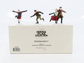 55239 Department 56 Heritage Village #55239 Inch Skating Party Figures Set 55239 Department 56 Heritage Village #55239 Inch Skating Party Figures Set