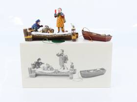 56589 Department 56 Heritage Village #56589 Inch Lobster Trappers Scene 56589 Department 56 Heritage Village #56589 Inch Lobster Trappers Scene