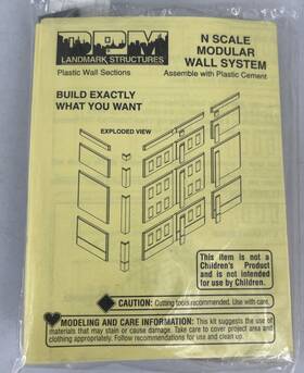 60122 Design-preservation Two-story 12 Window N Scale Model Railroad Building Sealed 60122 Design-preservation Two-story 12 Window N Scale Model Railroad Building Sealed