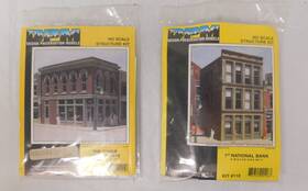 Design Preservation Models #115/#118 Lot Of 2 Assorted Dpm Ho Scale Structure Kits