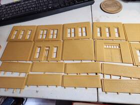 901-3 Design Preservation Models O Scale Modular Building System Lot Of 8 Packs