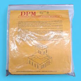 Dpm-11200 Design Preservation Models #112 Ho Scale City Cab Co. Building Kit
