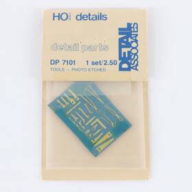 Dp-7101 Detail Associates Photo Etched Tools Parts Ho Dp 7101 Dp-7101 Detail Associates Photo Etched Tools Parts Ho Dp 7101
