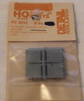 Fc6212 Detail Associates Ho Scale Covered Hopper Hatch Square Fc6212 Detail Associates Ho Scale Covered Hopper Hatch Square