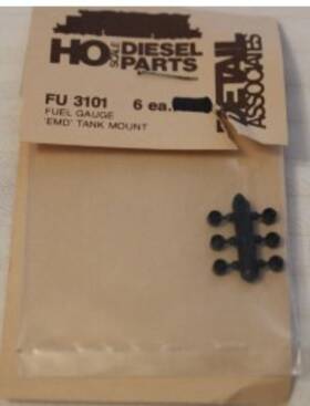 Fu3101 Detail Associates Ho Scale Fuel Gauge Emd Tank Mount