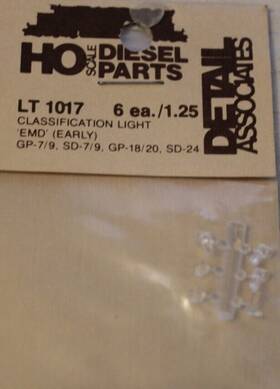 Lt1017 Detail Associates Ho Classification Light Emd Early Lt1017 Detail Associates Ho Classification Light Emd Early