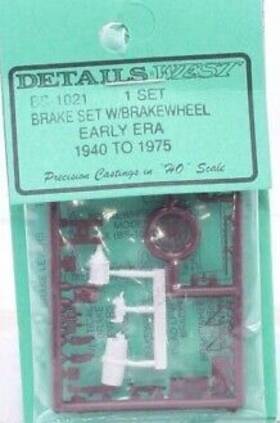 Bs-1021 Details West Ho Brake Set With Wheel Early Era 1940-1975