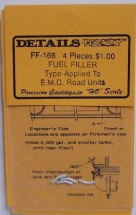 Ff-166 Details West Ho Scale Fuel Filler