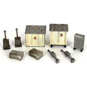 Is-908 Details West Ho Electric Relay Cabinets Telephone And Ground Box Scenery Detail