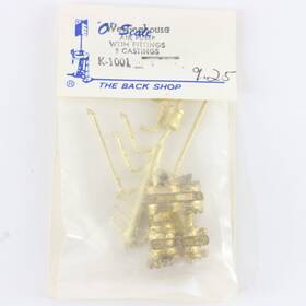 K-1001 Details West Westinghouse Air Pump W Fittings Brass Train Detail Parts The Back Shop O