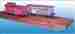 Df602 Barge Deerfield Laser 88 Rail On30 Model Railroad Waterline Hull Ship Boat Wood Kit