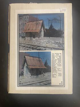 Dd1004 Downtown Deco Fallberg Station Ho Scale