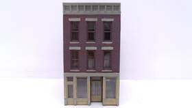 50100 Dpm #50100 N Painted 3 Story City Bruces Bakery Pastry Shop Store Train Building