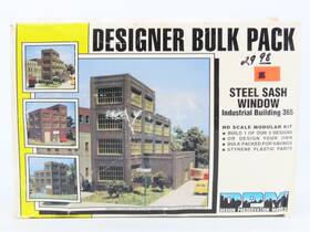 Dpm 781324003655 Ho Scale #365 Steel Sash Window Designer Bulk Industrial Building Kit
