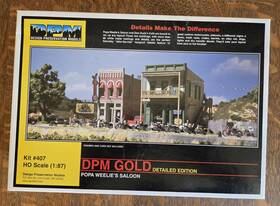 Dpm 781324004072 Ho Scale Popa Weelies Saloon Kit - Gold #407 Open Box Dpm 781324004072 Ho Scale Popa Weelies Saloon Kit - Gold #407 Open Box
