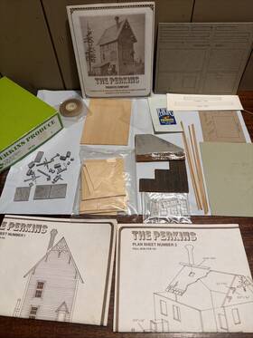 Dp-20 Durango Press Ho Scale Perkins Produce Open Box 1/87 Model Kit Wood Metal