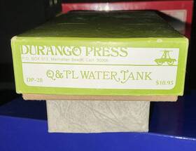 Dp-28 Durango Press Q&tl Water Tank Ho Scale Wood White Metal Kit Model