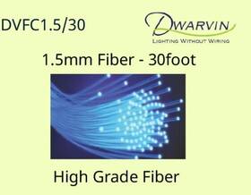 Dvfc1.5 Dwarvin Dvfc1.5/30 30ft 1.5mm End Glow Fiber Optic Cable 10