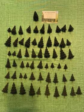 N6574 Edeltannen N6572 61 Fir Trees Ho N Tt Z Scale 2 3/8 Inch And Smaller N6574 Edeltannen N6572 61 Fir Trees Ho N Tt Z Scale 2 3/8 Inch And Smaller