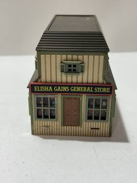 552038 Enesco Pine Hollow Inch Elisha Gains General Store Vintage 1987 #552038
