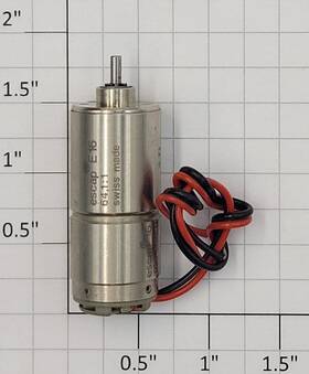 16tc112070 Escap 12-volt Dc Can Motor With Gearbox And Wire