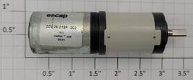 22v28213p202 Escap 12 Volt Dc Can Motor With Gear Reducer