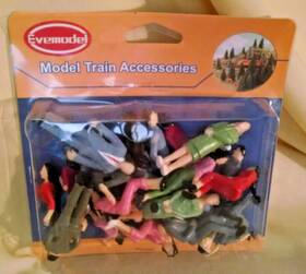 P2501-28-amus Evemodel Model Train Accessories People Men Women Child Sitting Standing 23 Pc P2501-28-amus Evemodel Model Train Accessories People Men Women Child Sitting Standing 23 Pc