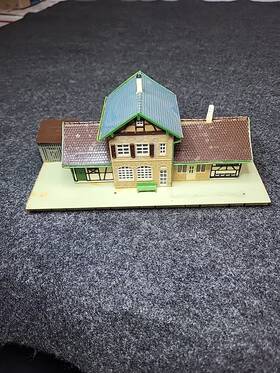 1021149 Faller B-105 Ho Talheim Model Train Station Small Town