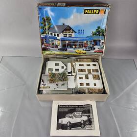 Faller 104090003487 No. 348 Volkswagen Vag Autohaus Car Dealership Ho Model Kit Vintage