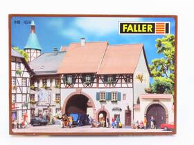 Faller 104090004248 Ho 1/87 Scale Kit #424 Inch Schwabentor Swabian Gate Townhouse Faller 104090004248 Ho 1/87 Scale Kit #424 Inch Schwabentor Swabian Gate Townhouse
