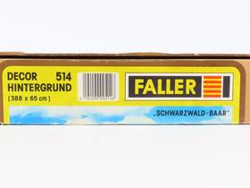 Faller 104090005146 Ho 1/87 Scale #514 Inch Schwarzwald-baar Backdrop