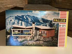 B-271 Faller 104090092719 Vintage Ho Villa In Tessin Open Box
