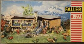109271 Faller Vintage 1960s B-271 Ho 1/87 Model Kit Mcm House Villa Germany