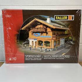 130331 Faller 110093 H0 Sports Outfitters Paraglider School Unbuilt Open Box Miniature