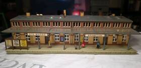 110115 Faller Ho Scale Mittelstadst Station Assembled Used Partial