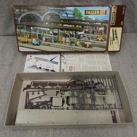 120191 Faller Ho Scale 1 87 Station Platform Kit One Missing 120191 Faller Ho Scale 1 87 Station Platform Kit One Missing