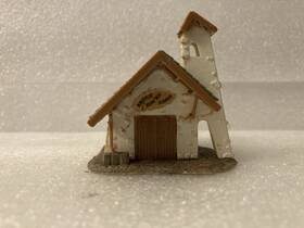 1256w3205-126 Faller Ho Scale Mountain Chapel Or Old World Mission #234