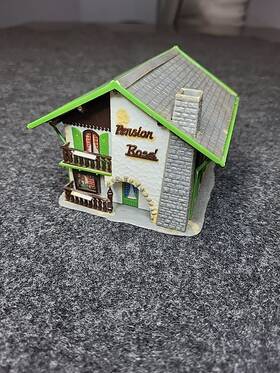130286 Faller Ho Scale Rosel Guest House/home Bed And Breakfast Fully Assembled