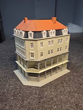 130704 Faller Ho Scale# Building/structure Department Store/car Dealer Built