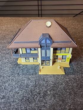 130888 Faller Ho Modern Post Office Dhl European Fully Assembled