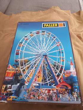 140322 Faller 140312 Ho Trains #140322 Ferris Wheel Kit Amusement Ride New In Box