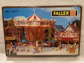 140315 Faller Chair-o-plane Carousel Carnival/fair Ground Ride -h0 1 87 Scale -faller