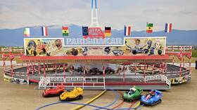 140333 Faller Used/built Ho Paris-dakar Go-cart Race Ride #140333 - Read Description