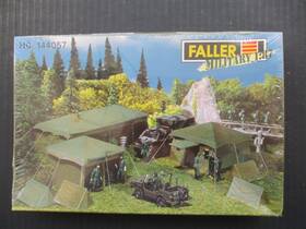 144057 Faller Military 1 87 Tents #144057 Ho Scale Kit Sealed