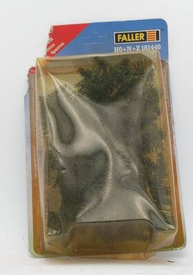 181440 Faller Ho/n/z Short Fir Tree Assorted Set Of 30 Ln/box