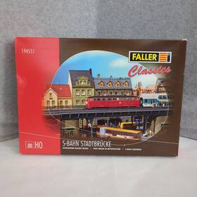194551 Faller Ho Scale Building/structure Kit S-bahn Stadtbrucke City Bridge Open Box
