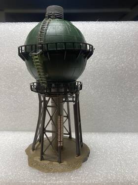 808q5715-1 Faller 2143 Unique Inch Modified N Scale Municipal Water Tower #2143