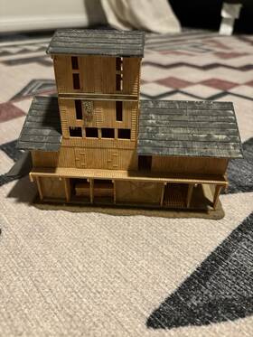 222181 Faller Sawmill N Scale Model Train Building For Railroad Display