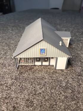 232204 Faller N Scale Aldi Supermarket Building Fully Assembled